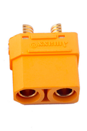2 Pièces Adaptateur Câble XT90 Mâle Vers EC5 Femelle - Connecteur Silicone 12AWG 10cm