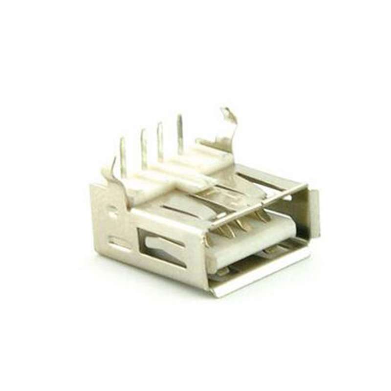 USB Female PCB Type A Double Port Connector | UGE Electronics Egypt USB Female PCB Type A Double Port Connector | UGE Electronics Egypt