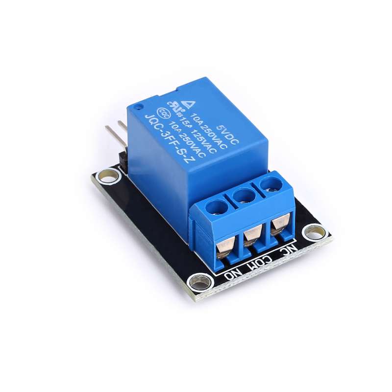 Module Relais 5V 1-Canal à Niveau Haut – Commutateur Arduino DIY ...