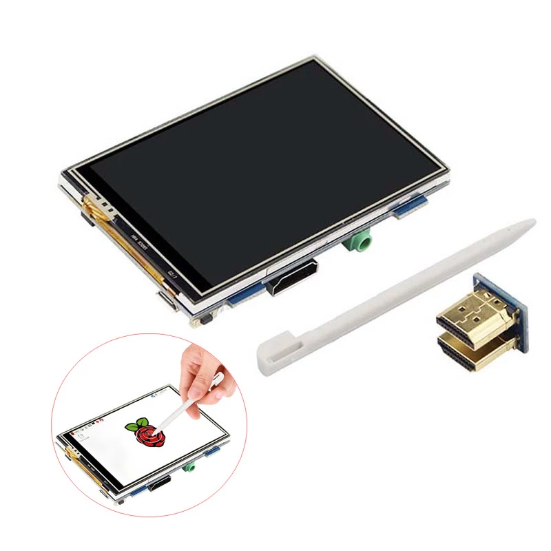 Écran 3.5 Pouces HDMI Tactile Capacitif MPI3508 pour Raspberry Pi 4 ...