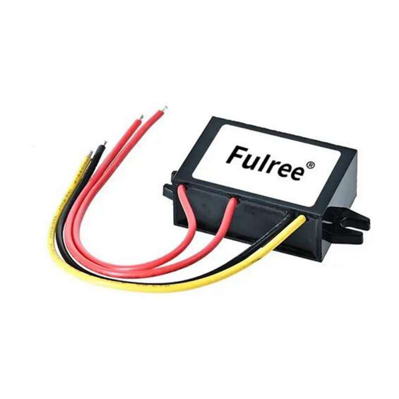 Convertisseur Alimentation AC-DC 24V à 12V 3A - Régulateur Avec Affichage LED Pour Audio Voiture Et LED