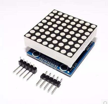 MAX7219 Matrice d'Affichage LED 8x8 Rouge avec Microcontrôleur ...