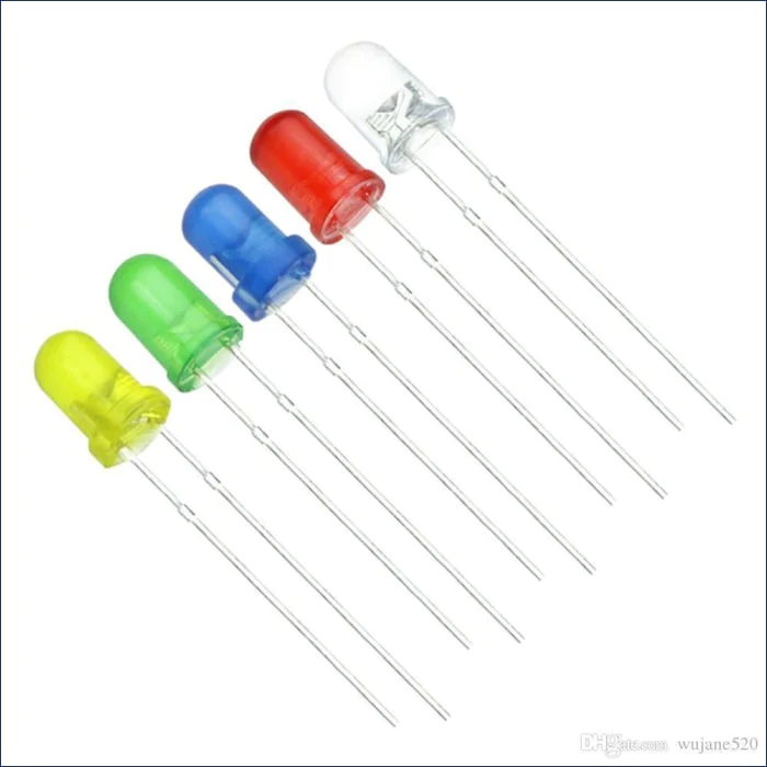LED 3mm Verte – Diode Haute Luminosité pour Indication & Électronique ...