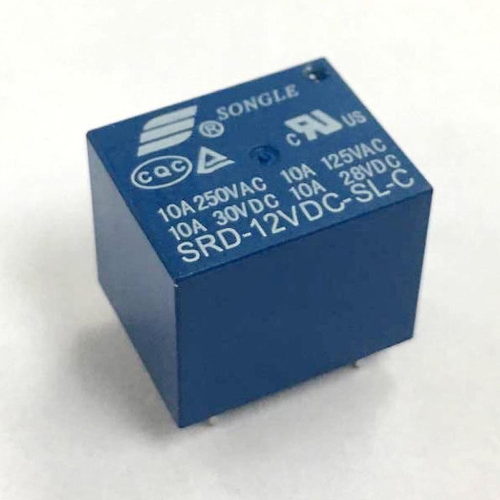 Relè Relay SONGLE SRA-12VDC-CL Con Bobina Da 12Vdc 20A 14Vdc 125Vac Spdt Songle