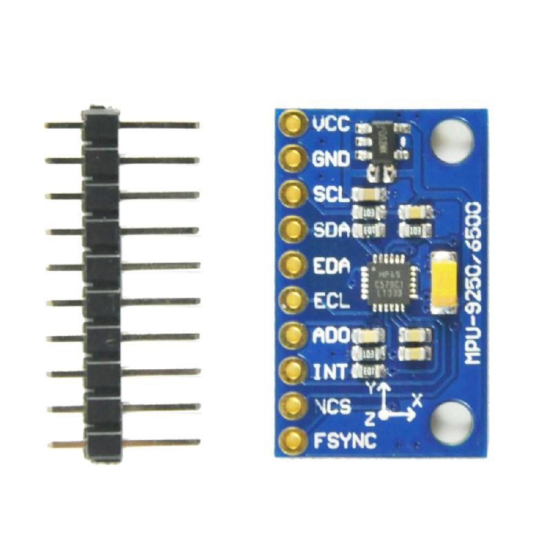 Lot 5 Capteurs MPU-6050 6DOF - Accéléromètre + Gyroscope 3 Axes Pour Arduino, Drone, Robotique