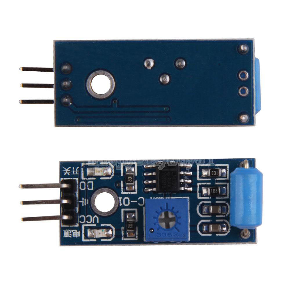 Module SW-420 détectant les vibrations avec sortie normalement fermée, compatible Arduino