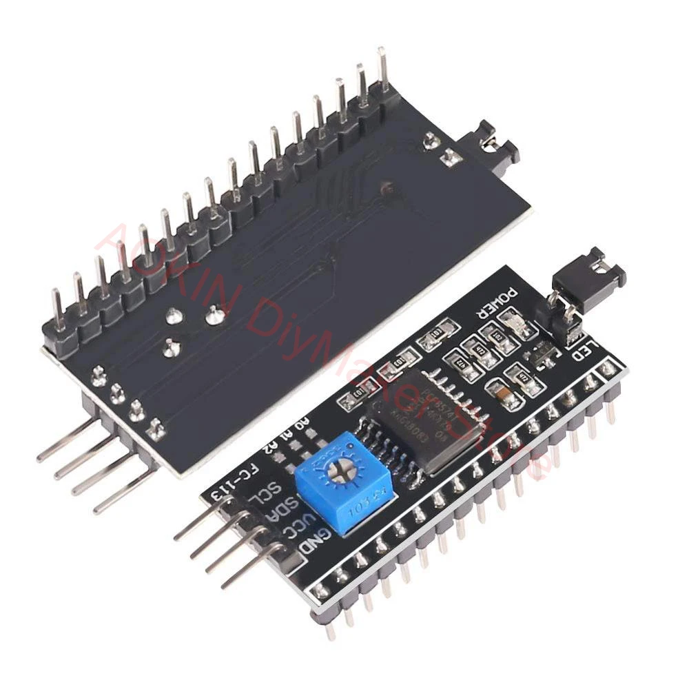 Adaptateur I2C pour écran LCD 1602 – Facilite l’intégration avec microcontrôleur