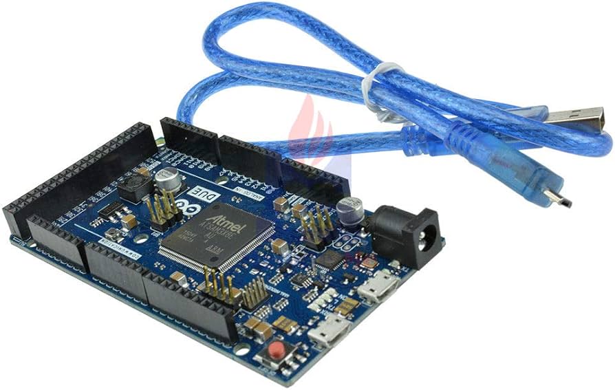 Carte Arduino Due avec câble USB – Puissance ARM 32 bits et connectivité pour projets avancés