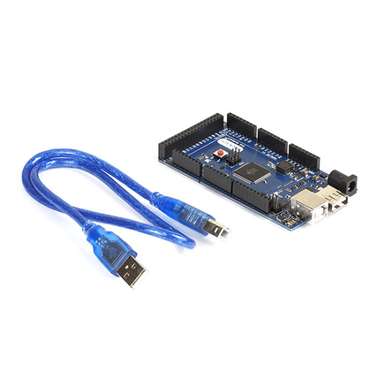 Carte Arduino Mega ADK avec câble USB – Compatible Android pour projets de connectivité mobile