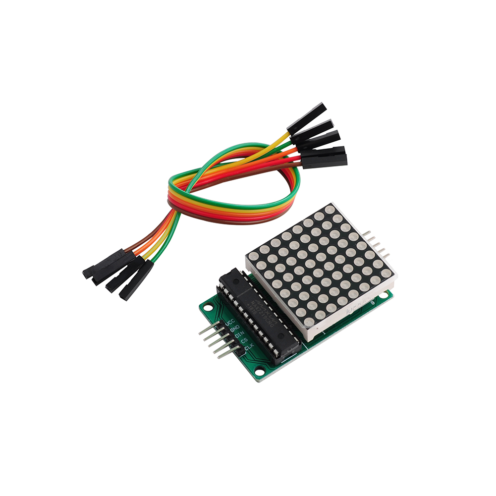 MAX7219 Dot LED Matrix Module – Kit Contrôle Affichage LED Arduino ...