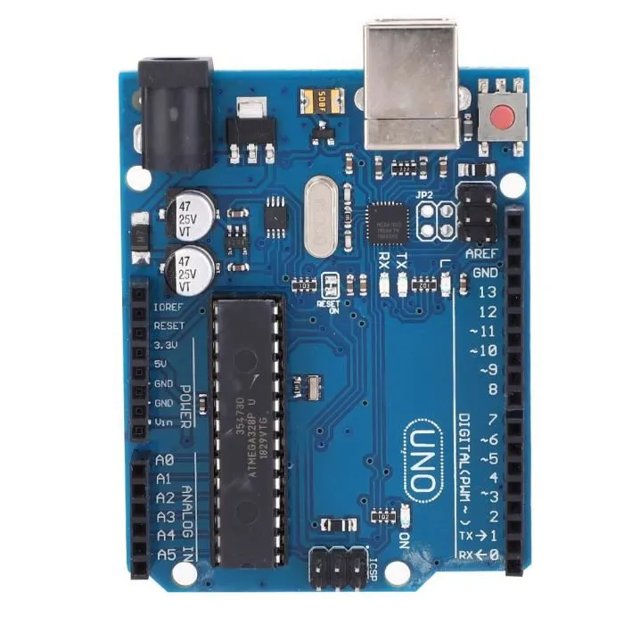 Carte Arduino UNO R3 – Microcontrôleur Atmega328 pour prototypage, IoT et automatisation