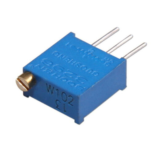 Kit 100 Potentiomètres Variables 10 Valeurs 500 Ohm à 1M Ohm - Assortiment Électronique
