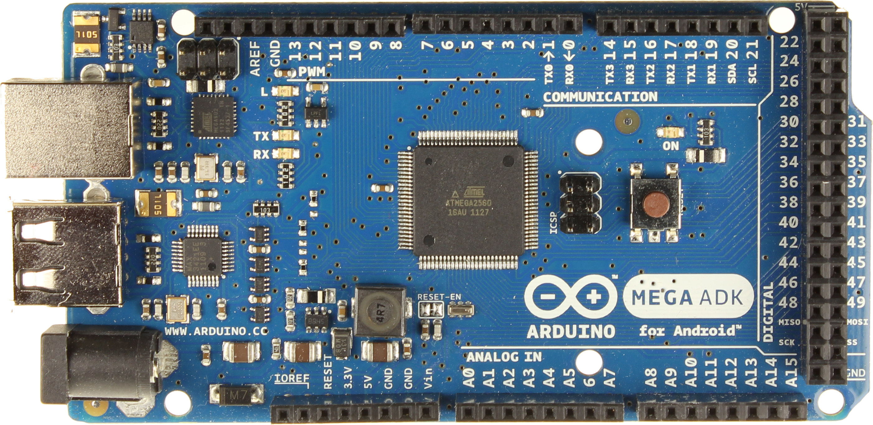 Arduino Mega ADK – Carte de prototypage pour applications Android et communication USB