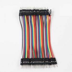 Jumper wire Dupont 10 cm femelle vers mâle – Idéal pour breadboard et Arduino