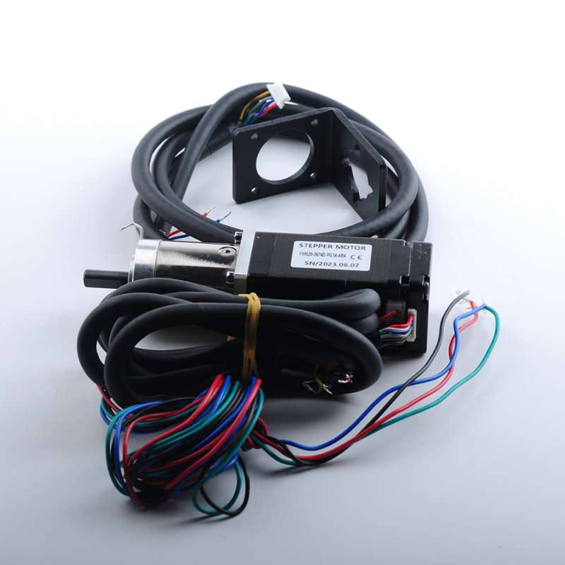 RATTMMOTOR Moteur Pas à Pas Nema 23 Double Arbre – 1.8 Nm, 3A, 57x57x76mm – Idéal CNC, Imprimante 3D Et Fraiseuse