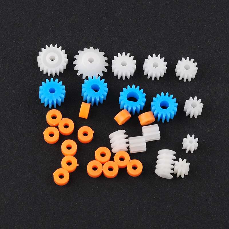 Lot 16 engrenages plastiques module 0.5 – Kit complet pour moteurs DC ...