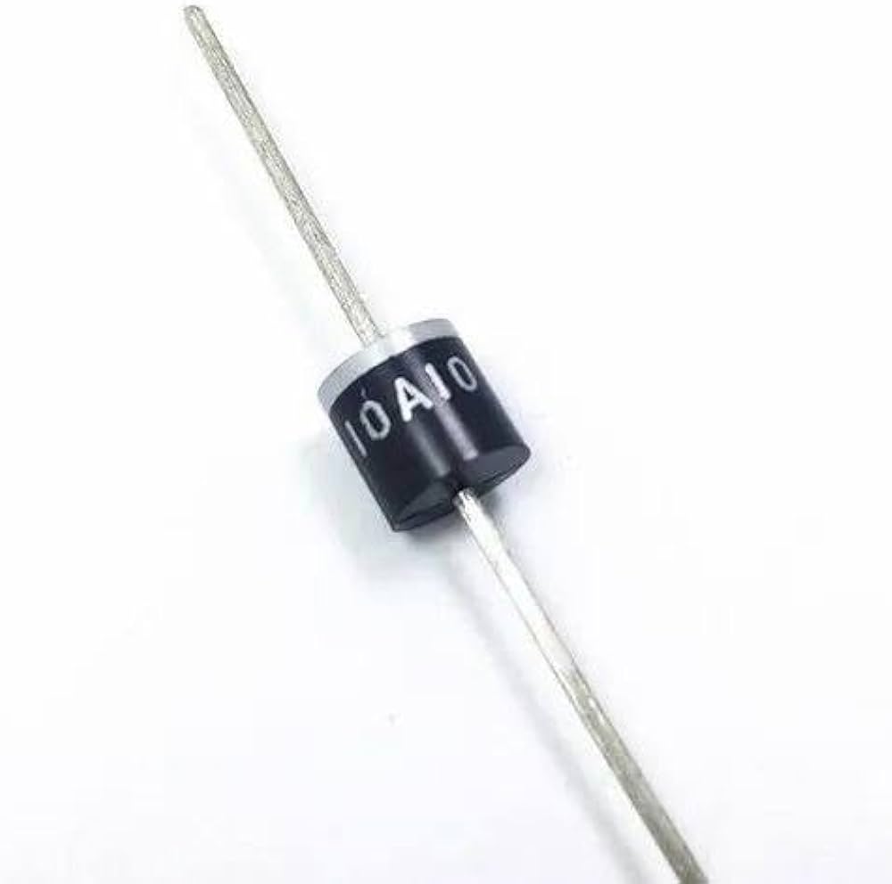 50 Stück 10A10 Diode 1000V – Hochspannungsgleichrichter, Einweg, Für Schaltungen & Gleichrichter