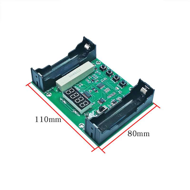 Testeur De Capacité Batterie Lithium 8 Canaux 18650 – Module Professionnel Avec Mesure Résistance Interne, Courbe Tension/Courant En Temps Réel (Noir)