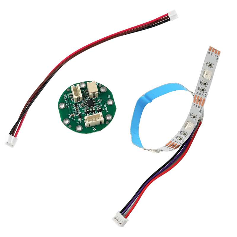 DC5V RGB LED Round Colorful Luminous Touch Sensing Module avec Bande ...