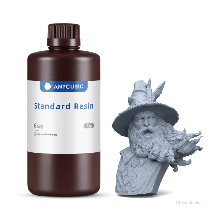 Résine UV standard 1Kg Anycubic Multicolores