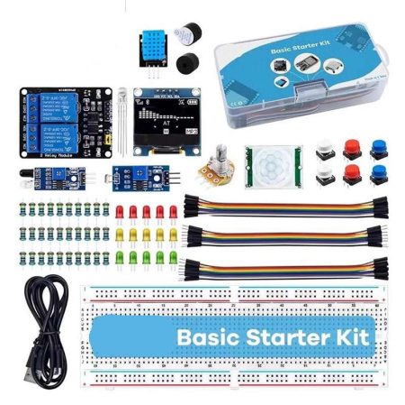 Basic Starter Kit pour ESP32 ESP-32S Arduino uno R3 uno R4 Mega Nano STM32 raspberry pi Microbit Micro:Bit Tous type carte de développement